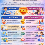 Affiliate vs Influencer: Mana Strategi Pemasaran yang Lebih Efektif untuk Brand Digital?